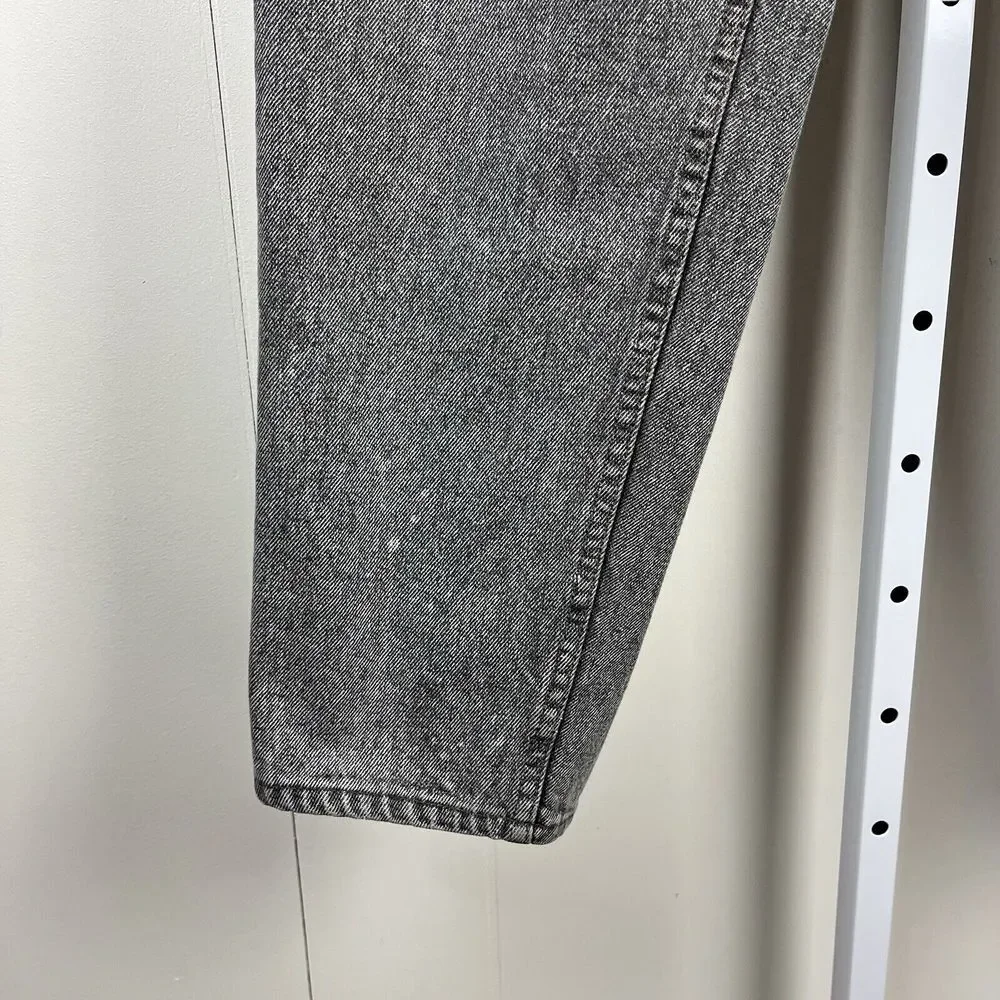 Vintage 80s Levi's 550 Gray Denim Jeans Mens 38x34 Red Batwing Tag Actual 36x33‎
